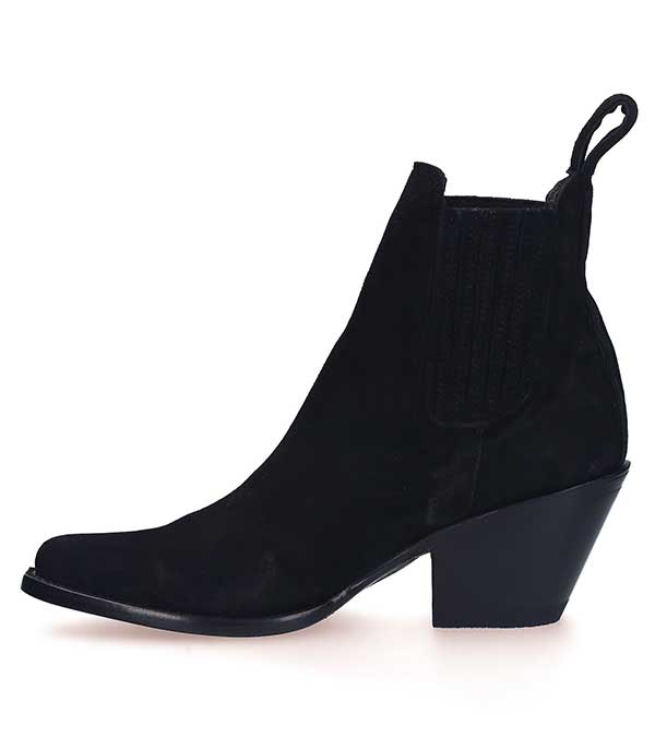 Boots Estudio Suede Noir Mexicana