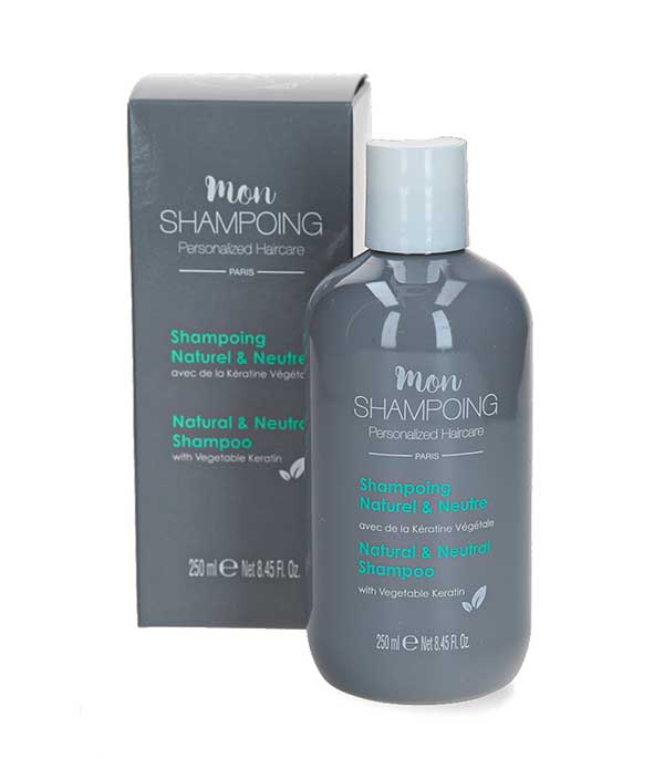 Shampoing Naturel & Neutre à la kératine végétale 250 ml Mon Shampoing