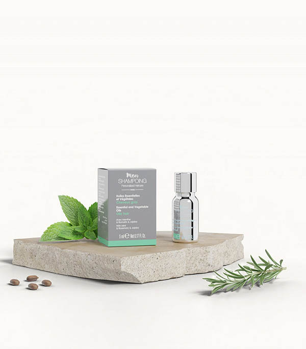 Booster Huiles essentielles et végétales cheveux gras 5 ml Mon Shampoing