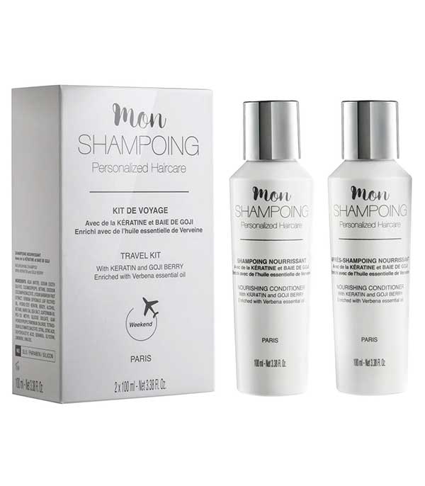 Kit de voyage au format cabine Mon Shampoing