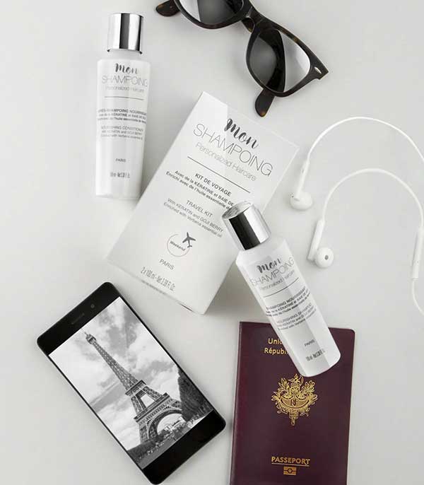Kit de voyage au format cabine Mon Shampoing