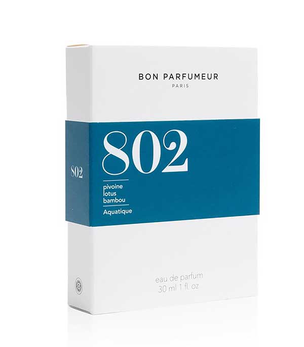 Eau de Parfum 802 Pivoine, Lotus et Bambou 30 ml Bon Parfumeur