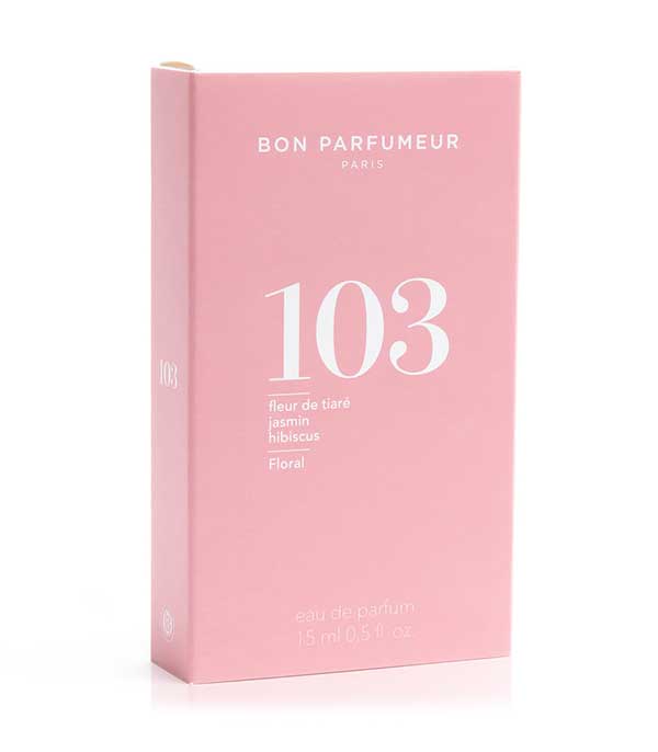 Eau de Parfum 103 Fleur de Tiaré Jasmin Hibiscus 15 ml Bon Parfumeur