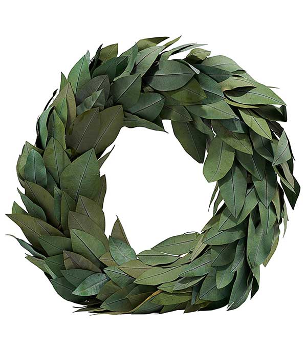 Couronne de Noël Feuilles House Doctor