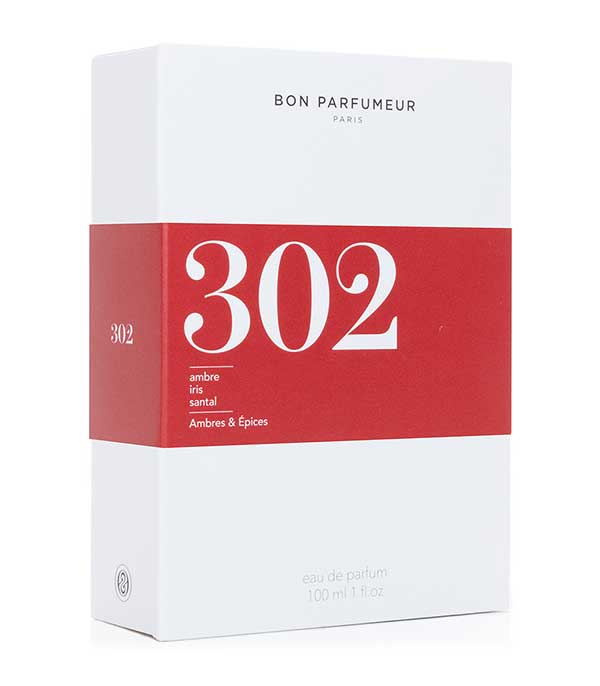 Eau de Parfum 302 Ambre, Iris, Santal 100 ml Bon Parfumeur