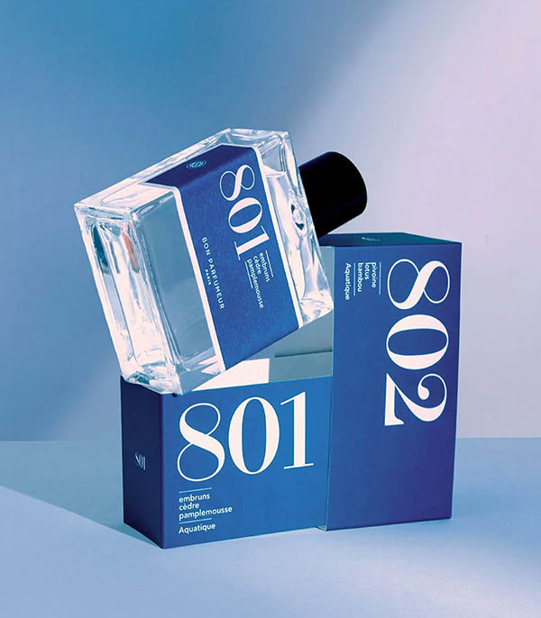 Eau de Parfum 801 Embruns, Cèdre, Pamplemousse 100 ml Bon Parfumeur