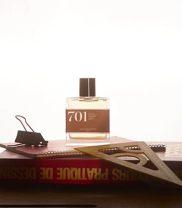 Eau de Parfum 701 Eucalyptus, Coriandre, Cyprès 100 ml Bon Parfumeur