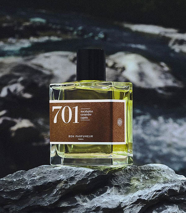 Eau de Parfum 701 Eucalyptus, Coriandre, Cyprès 100 ml Bon Parfumeur