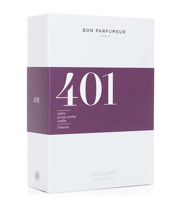 Eau de Parfum 401 Cèdre, Prune confite, Vanille 100 ml Bon Parfumeur