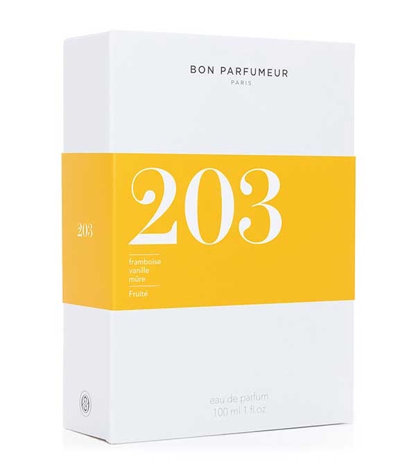 Eau de Parfum 203 Framboise, Vanille, Mûre 100 ml Bon Parfumeur