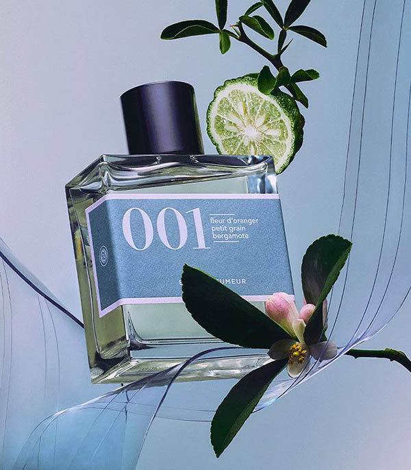 Eau de Cologne 001 Fleur d'oranger, Petit grain, Bergamote 100 ml Bon Parfumeur