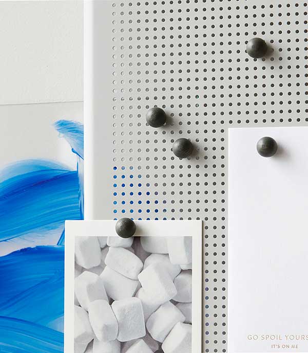 Magnets en bois - kit de 12 Monograph