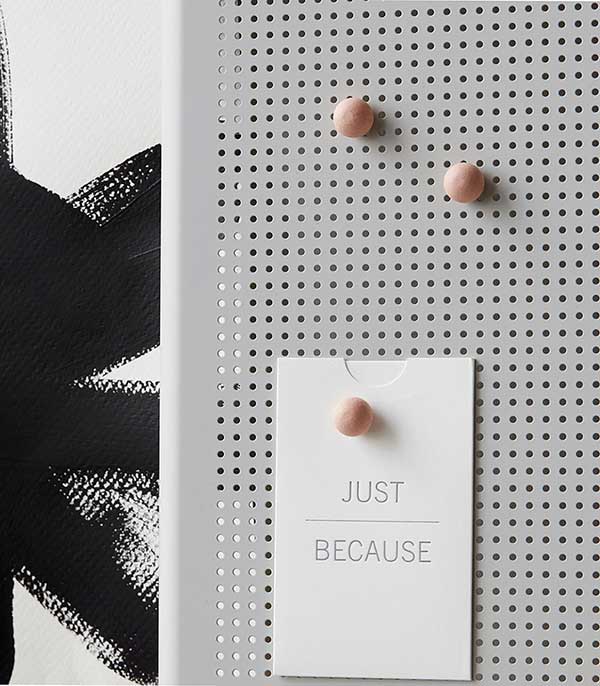 Magnets en bois - kit de 12 Monograph