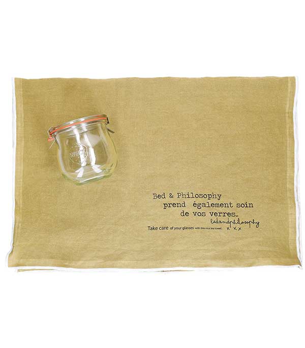 Torchon Cook 45 x 65 cm + bocal (pas de vente web) Bed and Philosophy