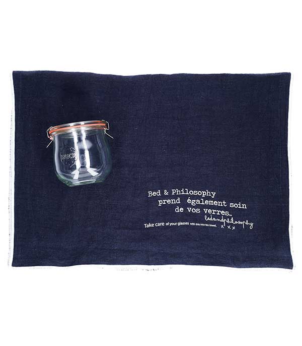 Torchon Cook 45 x 65 cm + bocal (pas de vente web) Bed and Philosophy