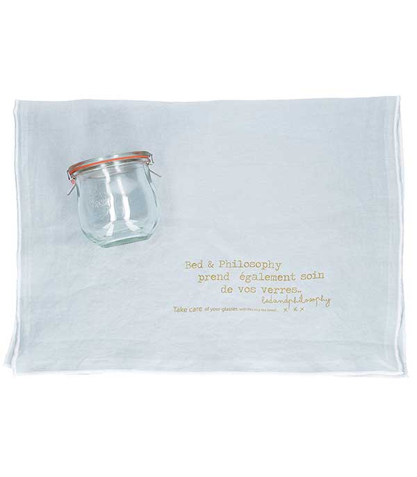 Torchon Cook 45 x 65 cm + bocal (pas de vente web) Bed and Philosophy