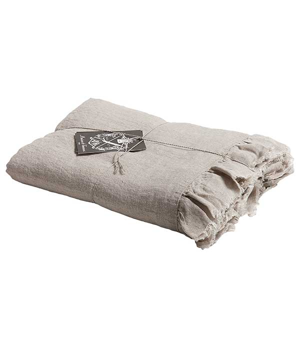 Housse de couette Boho Lin Lavé 140 x 200 cm Maison de Vacances