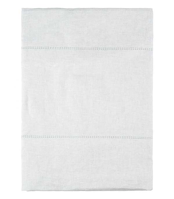Nappe Rythmo en lin 180x180cm Charvet Editions