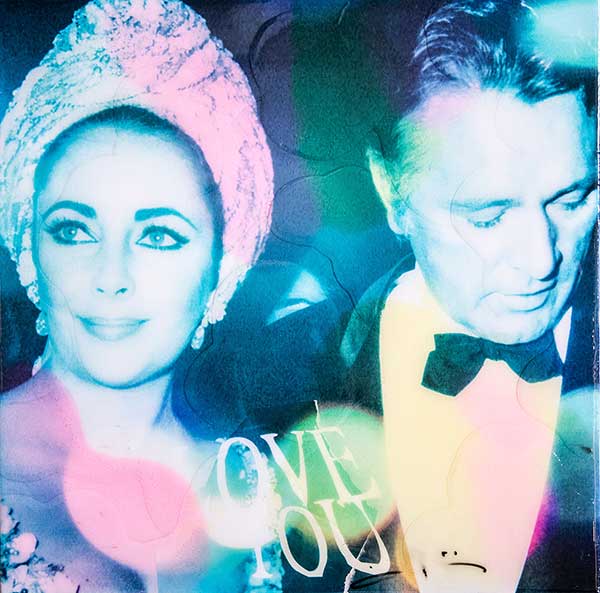 Tableau Diamond Crossing 40x40cm Jörg Döring