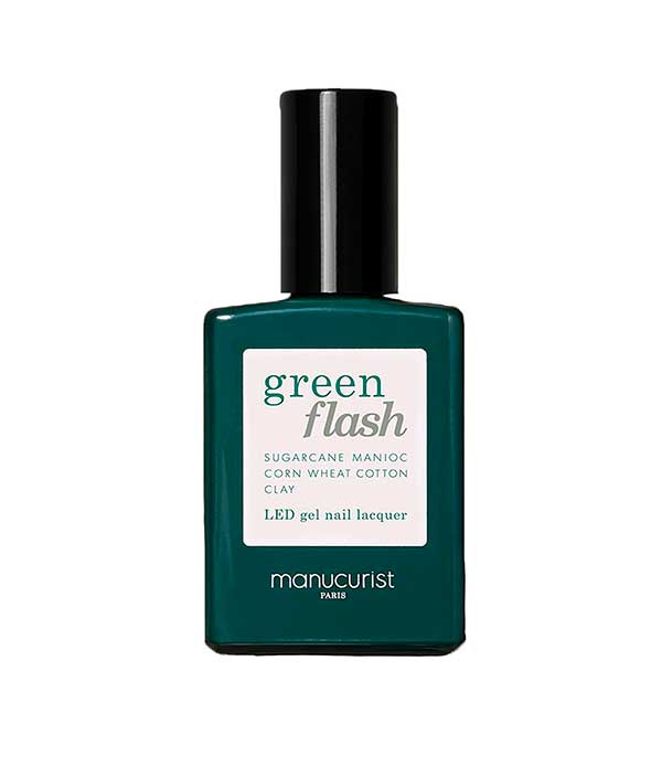 Vernis semi-permanent Green Flash Khaki  Manucurist