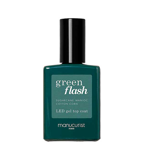 Vernis semi-permanent Top Coat Green Flash Manucurist