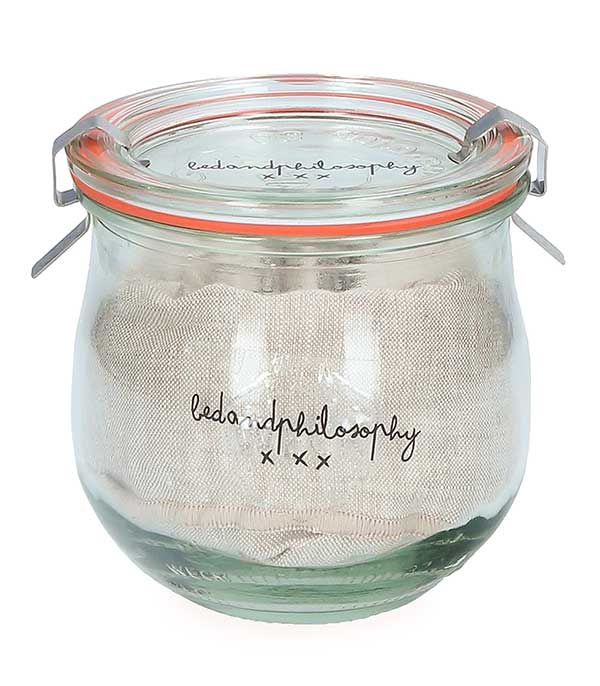Torchon Cook 45 x 65 cm + bocal (pas de vente web) Bed and Philosophy