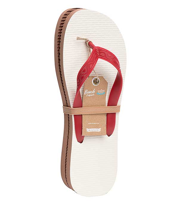 Tongs homme Heritage Regular Rouge Cerise Beach Originals