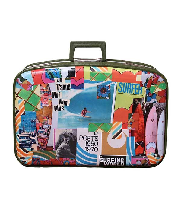 Valise moyenne customisée 51 x 36 x 15 cm Find Your California