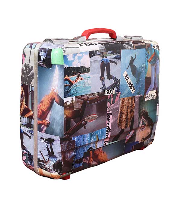 Valise moyenne customisée 52 x 40 x 16 cm Find Your California