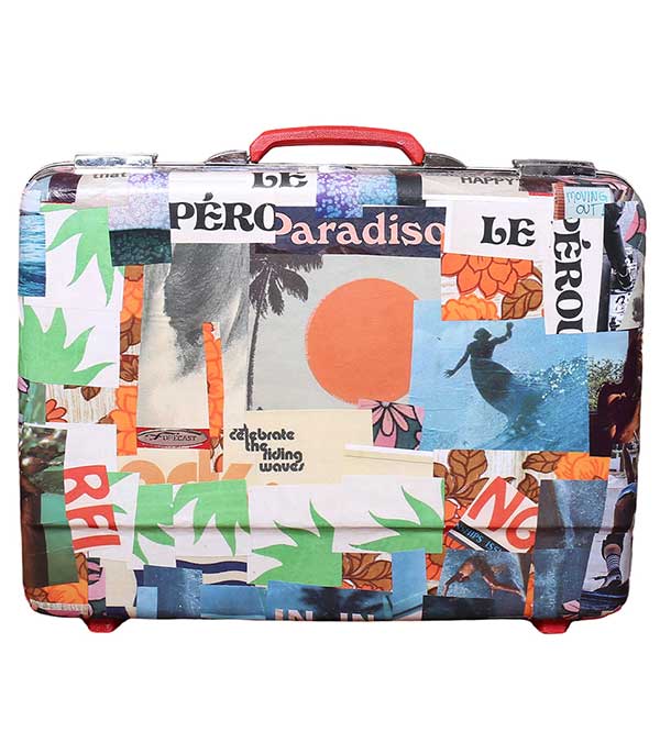 Valise moyenne customisée 52 x 40 x 16 cm Find Your California