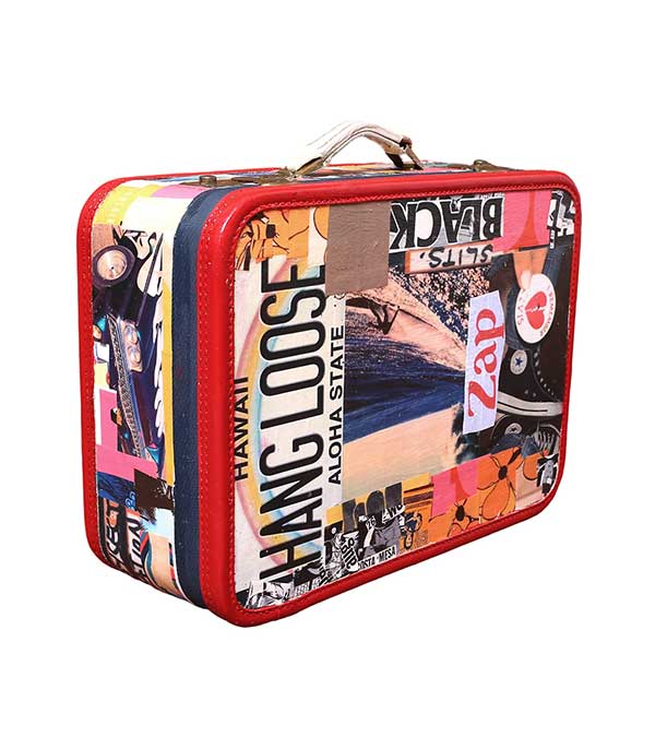 Valise moyenne customisée 46 x 33 x 17 cm Find Your California