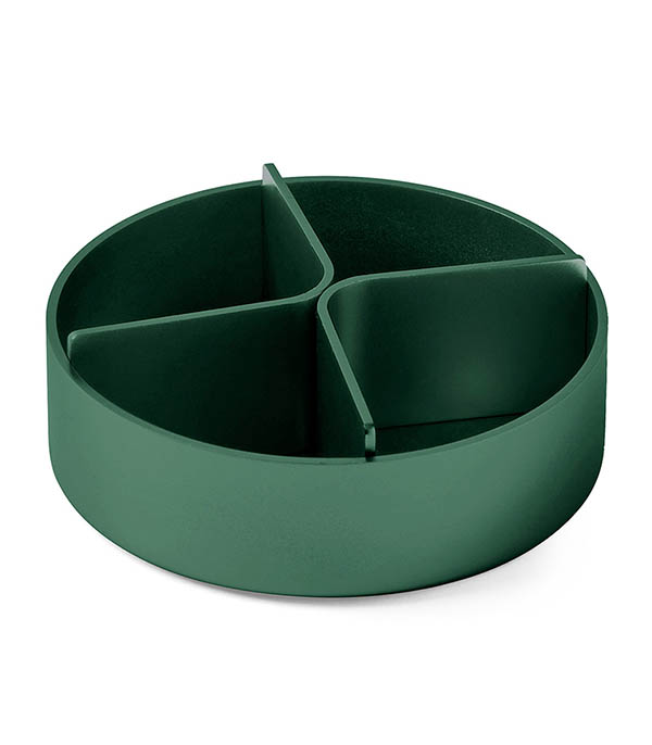 Vide poche de bureau aluminium Lexon