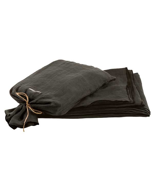 Voile de voyage lin 270 x 300 cm Maison de Vacances