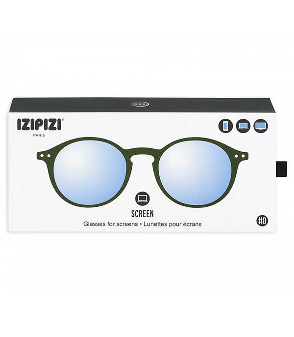 Lunettes pour écrans #D Kaki Green IZIPIZI