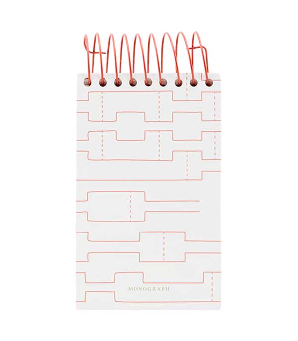 Bloc-notes à spirale Monograph
