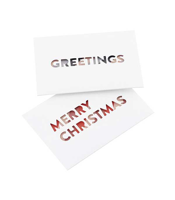 Cartes et enveloppes de Noël Monograph