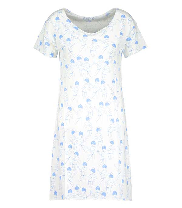 Robe tee-shirt Blue Girl exclu Jane de Boy G.Kero