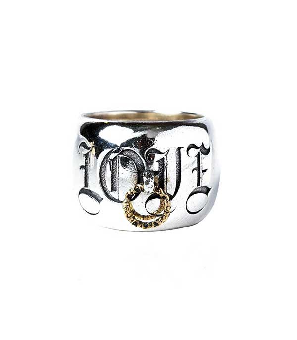 Bague True Love en argent et or Corpus Christi