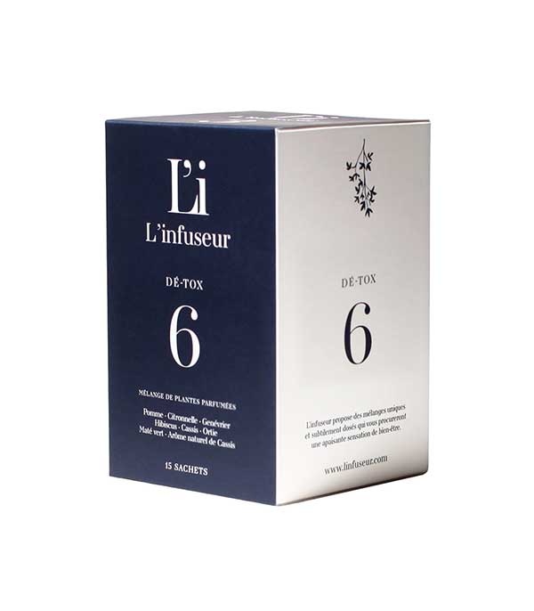 Infusion Détox N°6 sachets L'infuseur