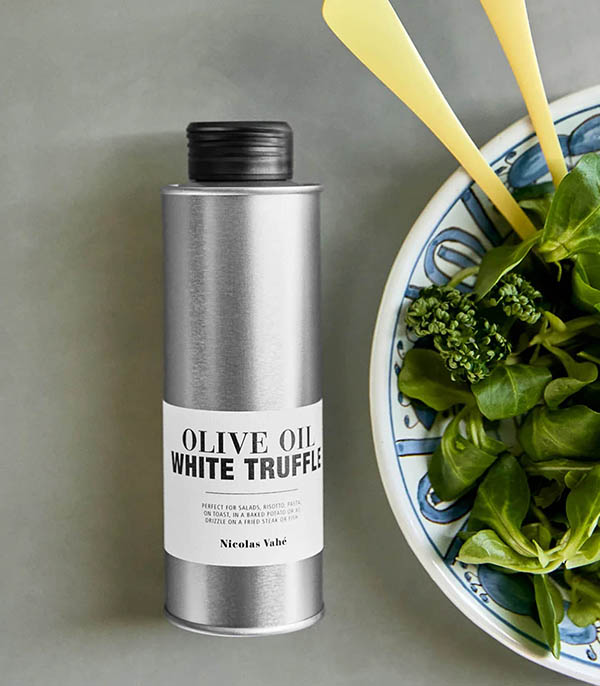 Huile d'Olive Vierge à la Truffe Blanche 250 ml Nicolas Vahé