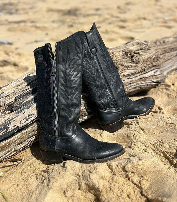 Boots santiag Razz 13 Black Vesuvio x Jane de Boy Mexicana