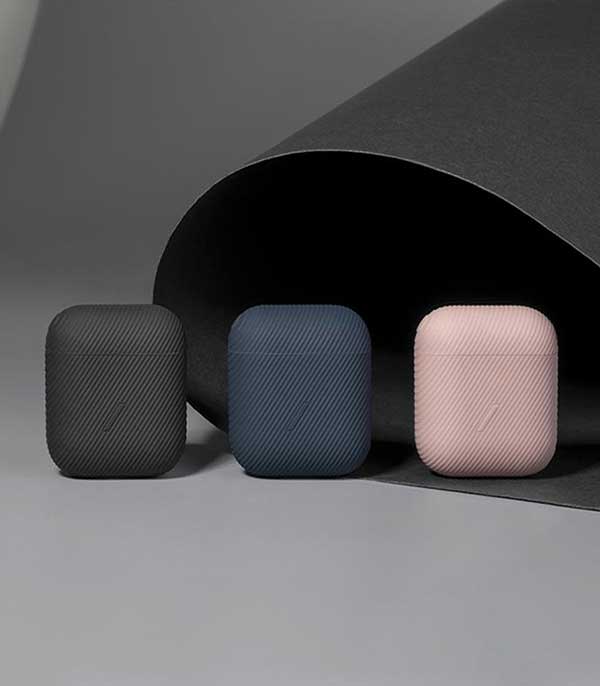 Étui en silicone texturé Curve Case pour Airpods Native Union