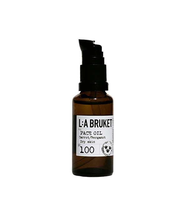 Huile nourrissante pour le visage n°100 Carotte et Bergamote 30 ml L:a Bruket