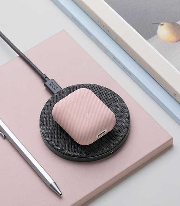Étui en silicone texturé Curve Case pour Airpods Native Union