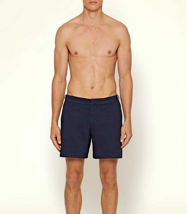 Short homme Bulldog Cotton Twill Navy Orlebar Brown