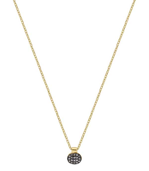 Collier Arno Small Black diamants 5 Octobre