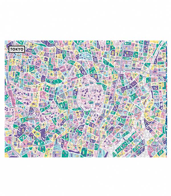 Puzzle Corbineau Tokyo 1000 pièces Image Republic