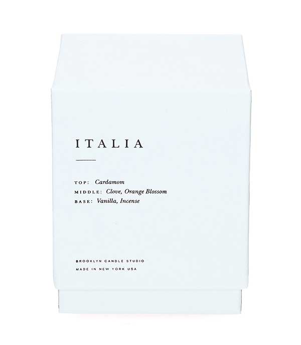 Bougie végétale parfumée Escapist Italia Brooklyn Candle Studio