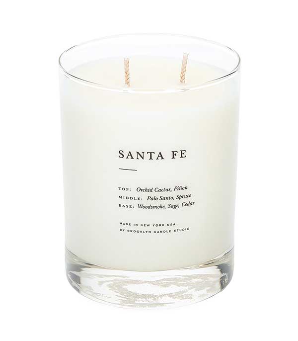 Bougie végétale parfumée Escapist Santa Fe Brooklyn Candle Studio