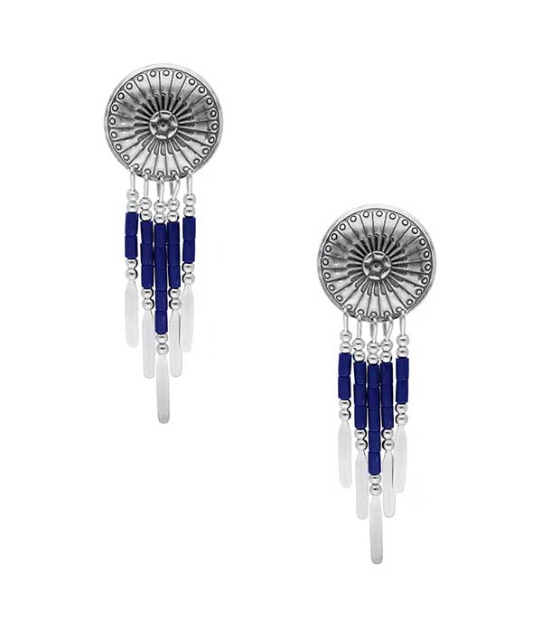 Boucles d'oreille ethniques Isabelle Harpo